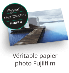 Papier photo qualité Fujifilm