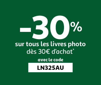 -30% sur tous les livres photo dès 30€ d'achat* avec le code LN325AU
