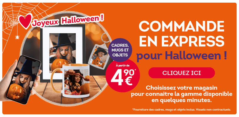 MAGIE D'HALLOWEEN : Commande en express pour Halloween !