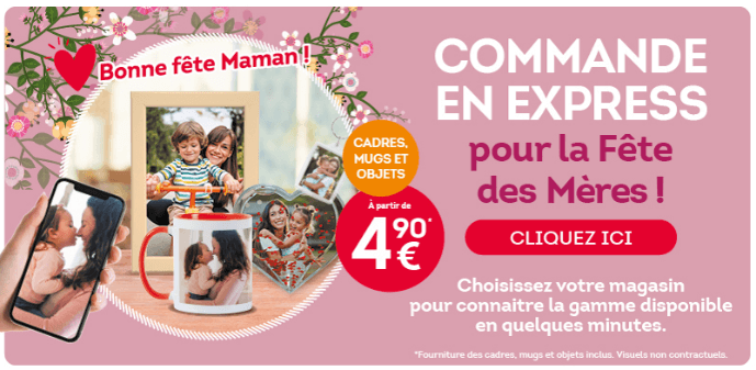 Auchan Photo Fête des mères