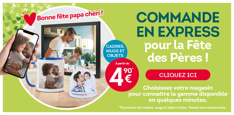 Auchan Photo Fête des Pères
