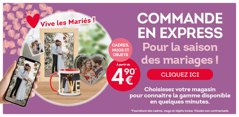 Un cadeau unique en quelques minutes